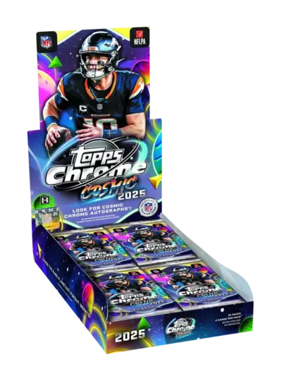 2025 Topps Cosmic Chrome Football box