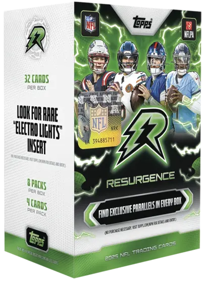2025 Topps Resurgence Football box