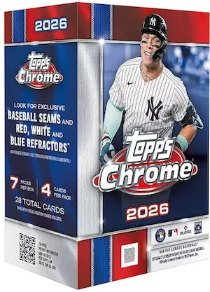 2026 Topps Chrome Baseball box